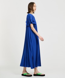 KAON ESTNATION ラッフルロング ワンピース ネイビー 36 Kaon（カオン）の「KAON FOR ESTNATION / ラッフルロング
