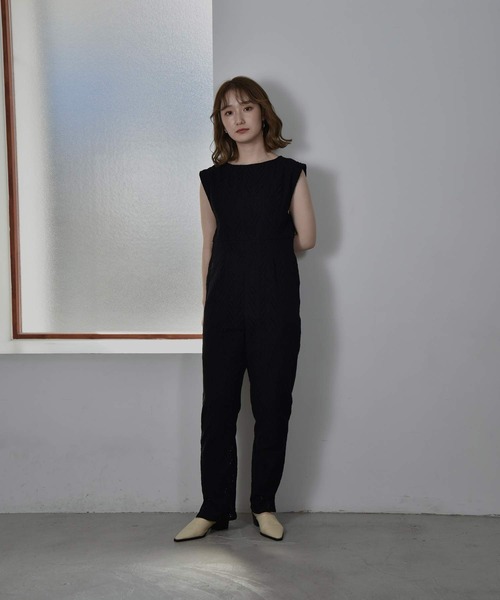 I_am（アイアム）の「embroidery lace all in one（つなぎ