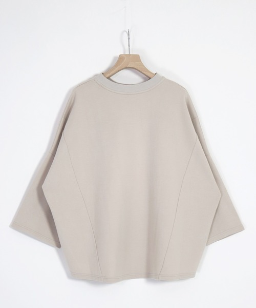 Brocante（ブロカント）の「[Brocante / ブロカント] 40/ポンチ ココンプルオーバー（Tシャツ/カットソー・レディース・ホワイト/ブラック/ベージュ/ピンク/ブルー・2）」の6枚目の写真