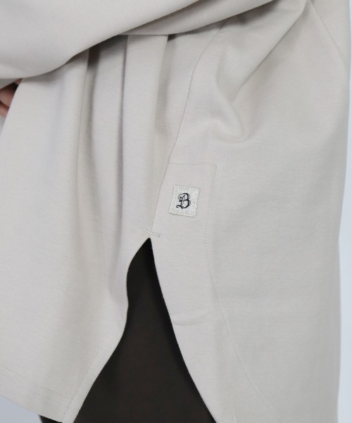 Brocante（ブロカント）の「[Brocante / ブロカント] 40/ポンチ ココンプルオーバー（Tシャツ/カットソー・レディース・ホワイト/ブラック/ベージュ/ピンク/ブルー・2）」の13枚目の写真