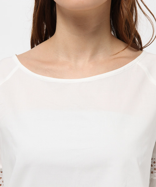 Chico（チコ）の「バックリボンBL（シャツ/ブラウス・レディース・ホワイト/グレー・FREE）」の10枚目の写真