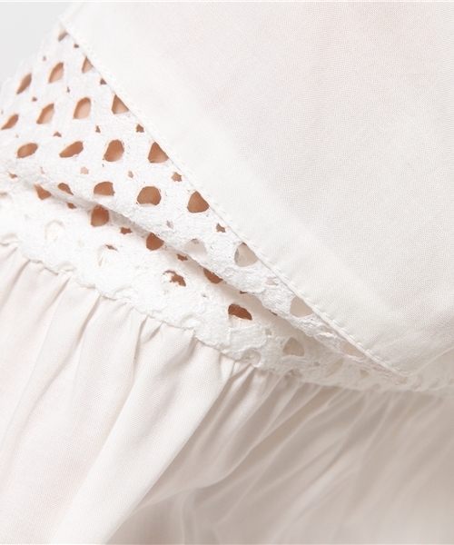 Chico（チコ）の「バックリボンBL（シャツ/ブラウス・レディース・ホワイト/グレー・FREE）」の7枚目の写真