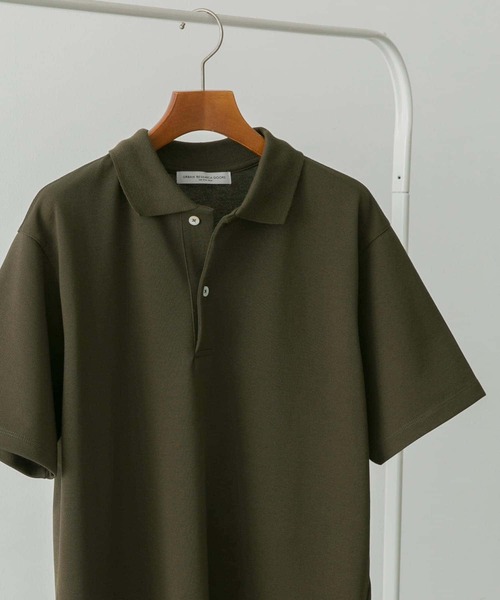 URBAN RESEARCH DOORS(アーバンリサーチドアーズ)の「LIFE STYLE TAILOR カノコ半袖プルオーバー(シャツ/ブラウス・メンズ・ホワイト/ネイビー/イエロー/ブルー/カーキ・MEDIUM/LARGE)」の15枚目の写真