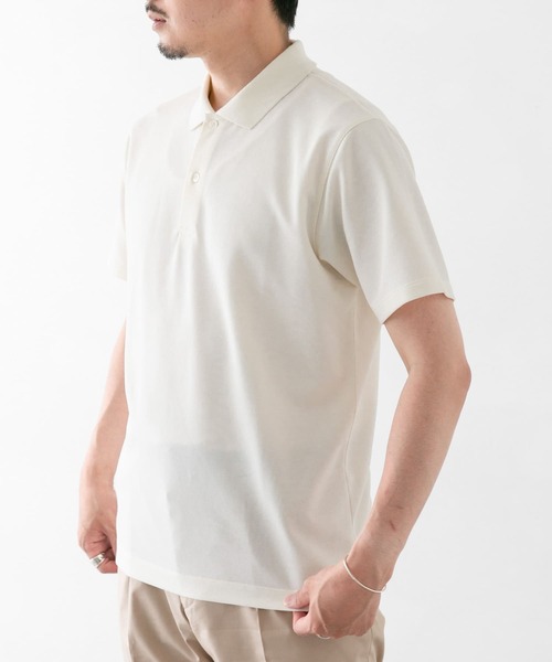 URBAN RESEARCH DOORS(アーバンリサーチドアーズ)の「LIFE STYLE TAILOR カノコ半袖プルオーバー(シャツ/ブラウス・メンズ・ホワイト/ネイビー/イエロー/ブルー/カーキ・MEDIUM/LARGE)」の11枚目の写真