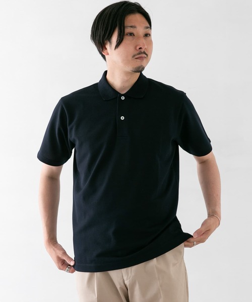 URBAN RESEARCH DOORS(アーバンリサーチドアーズ)の「LIFE STYLE TAILOR カノコ半袖プルオーバー(シャツ/ブラウス・メンズ・ホワイト/ネイビー/イエロー/ブルー/カーキ・MEDIUM/LARGE)」の8枚目の写真