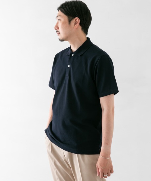URBAN RESEARCH DOORS(アーバンリサーチドアーズ)の「LIFE STYLE TAILOR カノコ半袖プルオーバー(シャツ/ブラウス・メンズ・ホワイト/ネイビー/イエロー/ブルー/カーキ・MEDIUM/LARGE)」の22枚目の写真