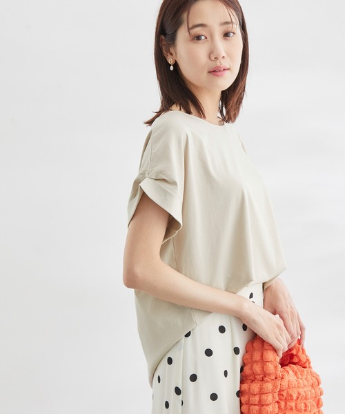 ROPE' PICNIC(ロペピクニック)の「60シルケットゴールドパーツプルオーバー(Tシャツ/カットソー・レディース・ホワイト/ブラック/ピンク/グリーン/ベージュ系その他・38)」の17枚目の写真