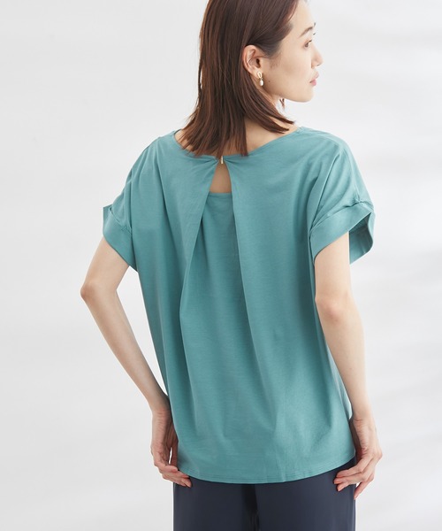 ROPE' PICNIC(ロペピクニック)の「60シルケットゴールドパーツプルオーバー(Tシャツ/カットソー・レディース・ホワイト/ブラック/ピンク/グリーン/ベージュ系その他・38)」の21枚目の写真