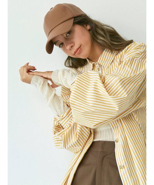 Ungrid(アングリッド)の「ハイネックシアーニット(ニット/セーター・レディース・ブラック/オレンジ/ブルー/アイボリー・FREE)」の10枚目の写真