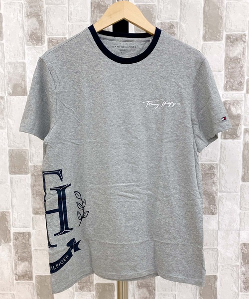【セール】ビッグサイドロゴ クルーネックTシャツ CEPTOR TEE(Tシャツ/カットソー)|TOMMY HILFIGER(トミーヒルフィガー)