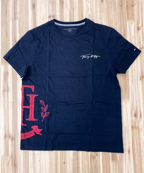 TOMMY HILFIGER(トミーヒルフィガー)の「ビッグサイドロゴ クルーネックTシャツ CEPTOR TEE(Tシャツ/カットソー・メンズ・ホワイト/ネイビー/グレー・S/M/L/XL)」の17枚目の写真