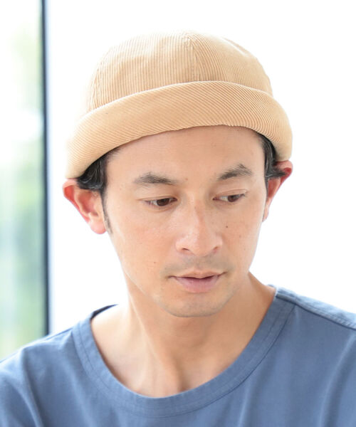 B:MING by BEAMS(ビーミングバイビームス)の「B:MING by BEAMS / コーデュロイ パネル ロールキャップ(キャップ・メンズ・オリーブ/ネイビー/ベージュ・FREE)」の1枚目の写真
