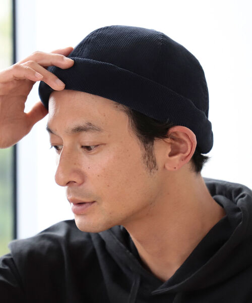 B:MING by BEAMS(ビーミングバイビームス)の「B:MING by BEAMS / コーデュロイ パネル ロールキャップ(キャップ・メンズ・オリーブ/ネイビー/ベージュ・FREE)」の3枚目の写真
