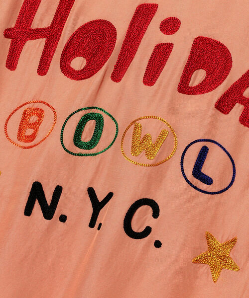 fennica(フェニカ)の「King Louie / HOLIDAY BOWL NYC ボウリングシャツ(シャツ/ブラウス・メンズ・オフホワイト/ピンク・X-LARGE/LARGE)」の11枚目の写真