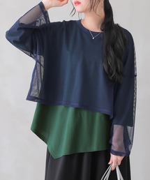 osharewalker | 『メッシュドッキングカットソー』(Tシャツ/カットソー)