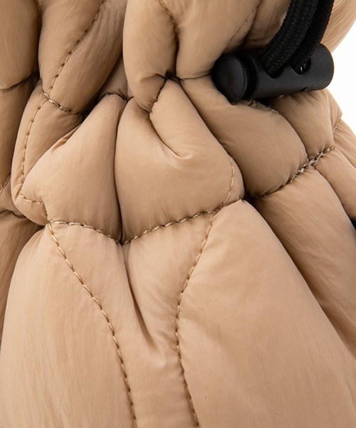 CONTROL FREAK / CTFK（コントロールフリーク）の「CONTROL FREAK(コントロールフリーク)SHOPキルトサコッシュ（ショルダーバッグ・レディース・アイボリー/グレー/ベージュ/グリーン/ブルー・FREE）」の7枚目の写真