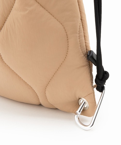 CONTROL FREAK / CTFK（コントロールフリーク）の「CONTROL FREAK(コントロールフリーク)SHOPキルトサコッシュ（ショルダーバッグ・レディース・アイボリー/グレー/ベージュ/グリーン/ブルー・FREE）」の8枚目の写真