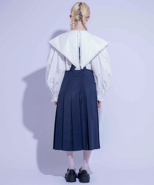 Candy Stripper(キャンディストリッパー)の「PRECOCIOUS JUMPER スカート(スカート・レディース・ブラック/ネイビー/レッド・2)」の16枚目の写真