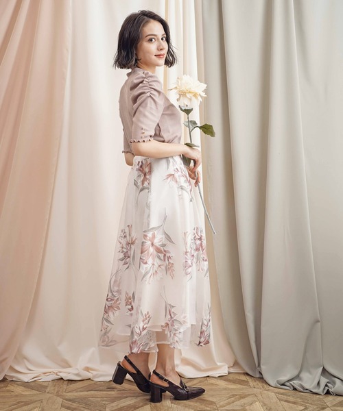 NOELA(ノエラ)の「シアーオパールスカート(スカート・レディース・ピンク/ブルー/ボルドー・S/M)」の11枚目の写真