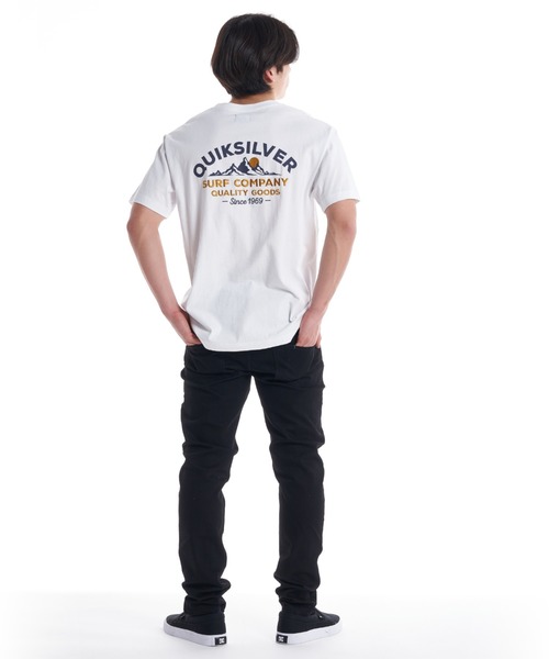 Quiksilver(クイックシルバー)の「ESCAPE TIMING ST/クイックシルバー半袖Tシャツ(Tシャツ/カットソー・メンズ・ホワイト/ブラック/ベージュ/カーキ・SMALL/MEDIUM/LARGE/X-LARGE/XX-LARGE)」の2枚目の写真