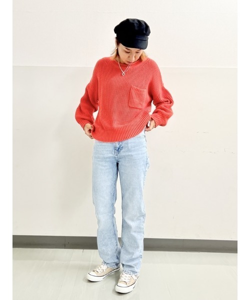 GAP(ギャップ)の「ハイライズ '90Sルーズフィットデニム(デニムパンツ・レディース・ライトインディゴブルー・25/26/28/29/27/24/23/30)」の14枚目の写真