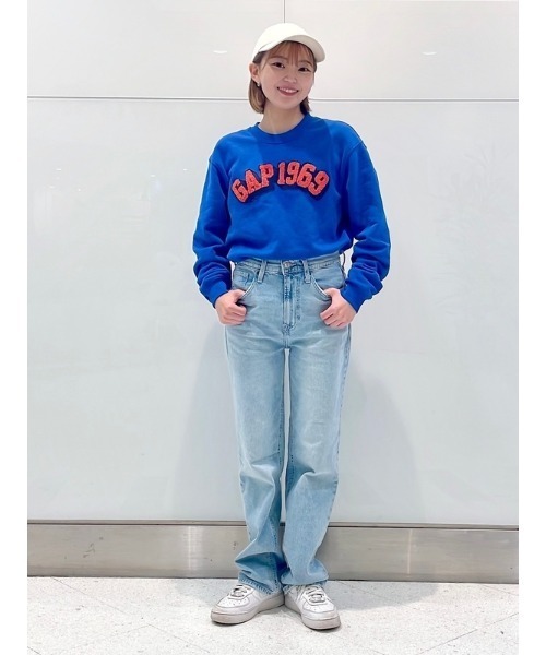 GAP(ギャップ)の「ハイライズ '90Sルーズフィットデニム(デニムパンツ・レディース・ライトインディゴブルー・25/26/28/29/27/24/23/30)」の18枚目の写真