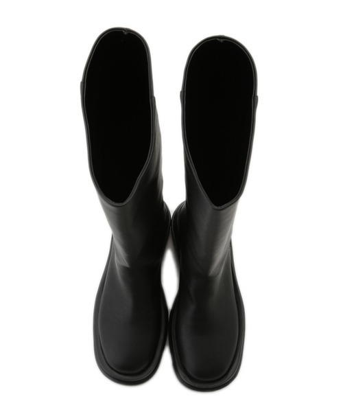 emmi(エミ)の「【emmi original】ecoロングブーツ(ブーツ・レディース・ブラック・22.5cm/23.5cm/24.5cm)」の8枚目の写真
