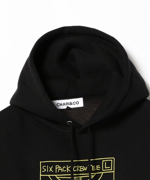 CHARI&CO（チャリアンドコー）の「CHARI&CO × ANYTIME FITNESS / SIX PACK HOODIE（パーカー・メンズ・ブラック・XL/L/M/S）」の21枚目の写真