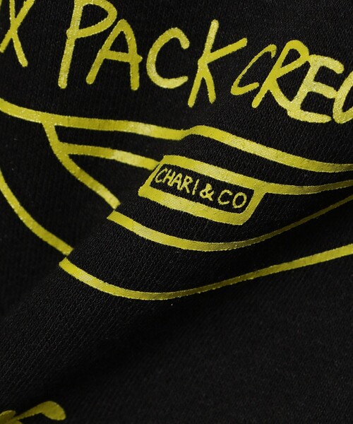 CHARI&CO（チャリアンドコー）の「CHARI&CO × ANYTIME FITNESS / SIX PACK HOODIE（パーカー・メンズ・ブラック・XL/L/M/S）」の17枚目の写真