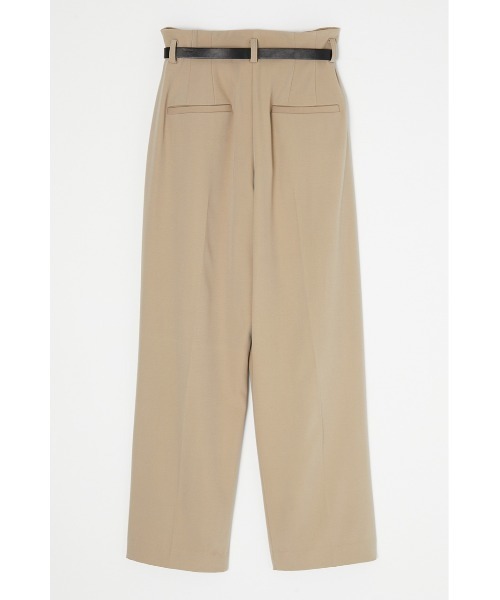 MOUSSY（マウジー）の「HW TUCK TROUSERS（スラックス・レディース・ブラック/ダークグリーン/ベージュ・1/2）」の9枚目の写真
