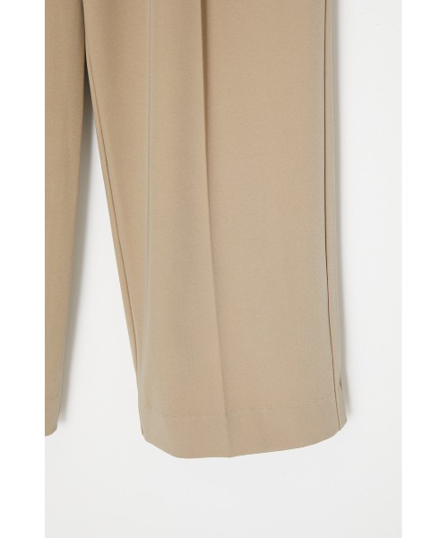 MOUSSY（マウジー）の「HW TUCK TROUSERS（スラックス・レディース・ブラック/ダークグリーン/ベージュ・1/2）」の14枚目の写真