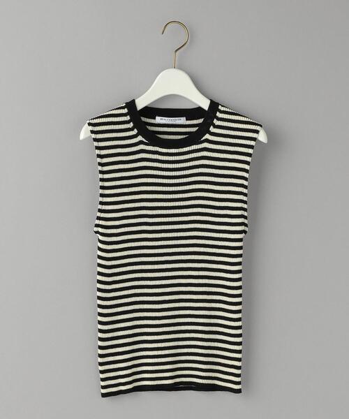 BEAUTY&YOUTH UNITED ARROWS（ビューティーアンドユースユナイテッドアローズ）の「リブニット ノースリーブ -ウォッシャブル-（ニット/セーター・レディース・ダークブラウン/その他1/ケリー・FREE）」の18枚目の写真