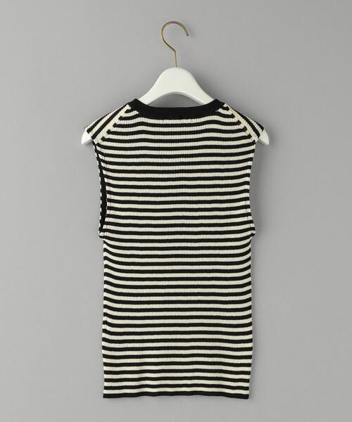 BEAUTY&YOUTH UNITED ARROWS（ビューティーアンドユースユナイテッドアローズ）の「リブニット ノースリーブ -ウォッシャブル-（ニット/セーター・レディース・ダークブラウン/その他1/ケリー・FREE）」の19枚目の写真