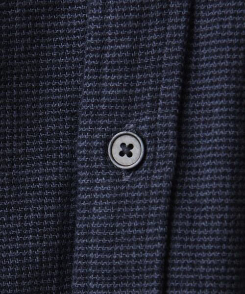 Steven Alan（スティーブンアラン）の「＜Steven Alan＞ VIN/NEL REGULAR COLLAR BOX SHIRT -LOOSE/シャツ（シャツ/ブラウス・メンズ・ネイビー/グレー・M/XL/S/L）」の10枚目の写真