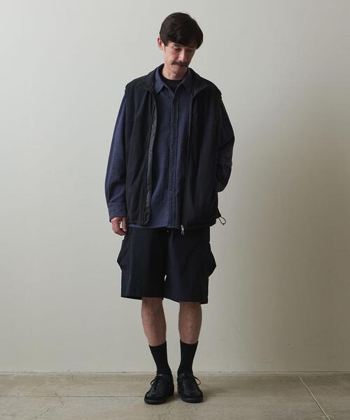 Steven Alan（スティーブンアラン）の「＜Steven Alan＞ VIN/NEL REGULAR COLLAR BOX SHIRT -LOOSE/シャツ（シャツ/ブラウス・メンズ・ネイビー/グレー・M/XL/S/L）」の15枚目の写真