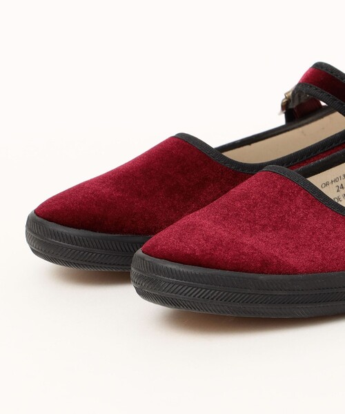 ORCIVAL（オーシバル）の「ORCIVAL: ワンストラップ シューズ（その他シューズ・レディース・ブラック/ワインレッド・40/35/45）」の4枚目の写真