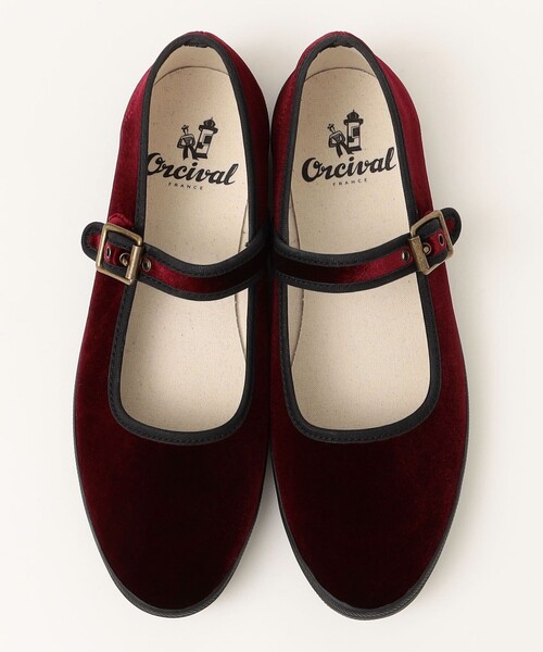 ORCIVAL（オーシバル）の「ORCIVAL: ワンストラップ シューズ（その他シューズ・レディース・ブラック/ワインレッド・40/35/45）」の8枚目の写真