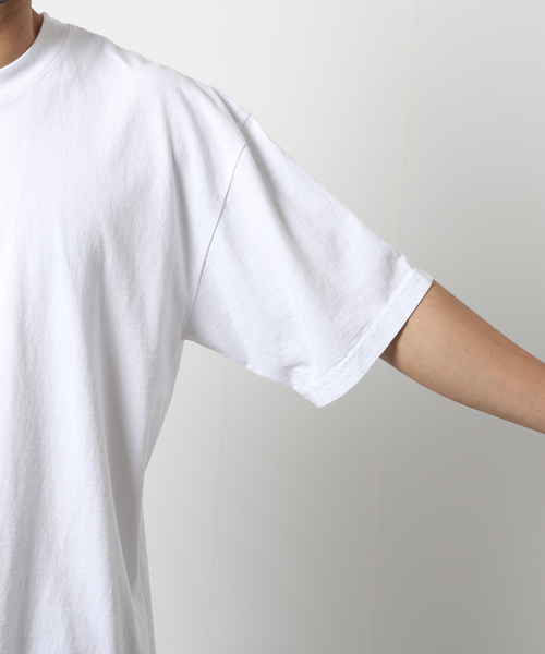 LOS ANGELES APPAREL(ロサンゼルスアパレル)の「【半地下酒場×JOURNAL STANDARD】焼売 Tシャツ(Tシャツ/カットソー・メンズ・ホワイト・MEDIUM/LARGE/X-LARGE)」の9枚目の写真