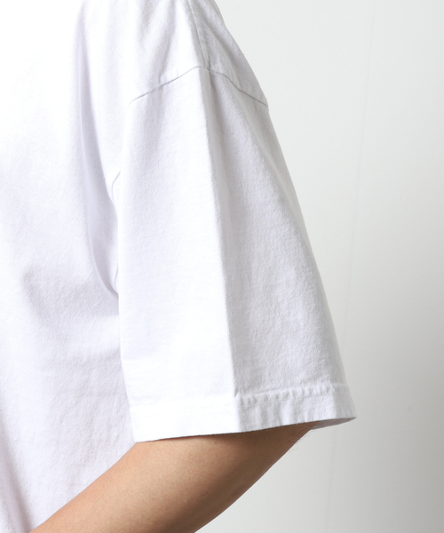 LOS ANGELES APPAREL(ロサンゼルスアパレル)の「【半地下酒場×JOURNAL STANDARD】焼売 Tシャツ(Tシャツ/カットソー・メンズ・ホワイト・MEDIUM/LARGE/X-LARGE)」の2枚目の写真