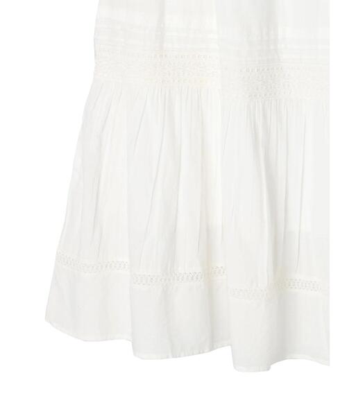 AMERICAN HOLIC（アメリカンホリック）の「ティアードレーススカート（スカート・レディース・ブラック/オフホワイト・FREE）」の11枚目の写真