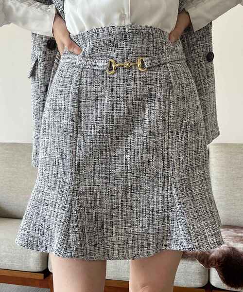 MAJESTIC LEGON（マジェスティックレゴン）の「クラシカルビットスカパン（その他パンツ・レディース・ホワイト系その他2/グレー系その他/ブラック・MEDIUM）」の12枚目の写真