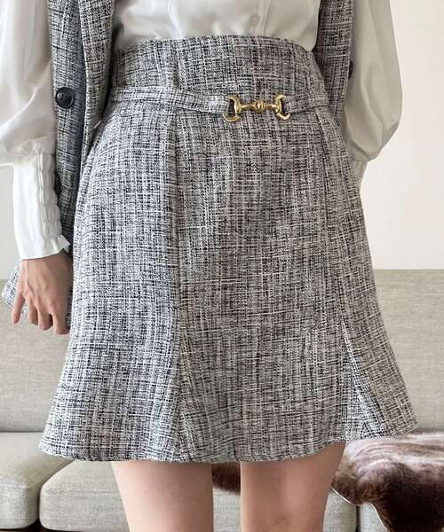 MAJESTIC LEGON（マジェスティックレゴン）の「クラシカルビットスカパン（その他パンツ・レディース・ホワイト系その他2/グレー系その他/ブラック・MEDIUM）」の13枚目の写真