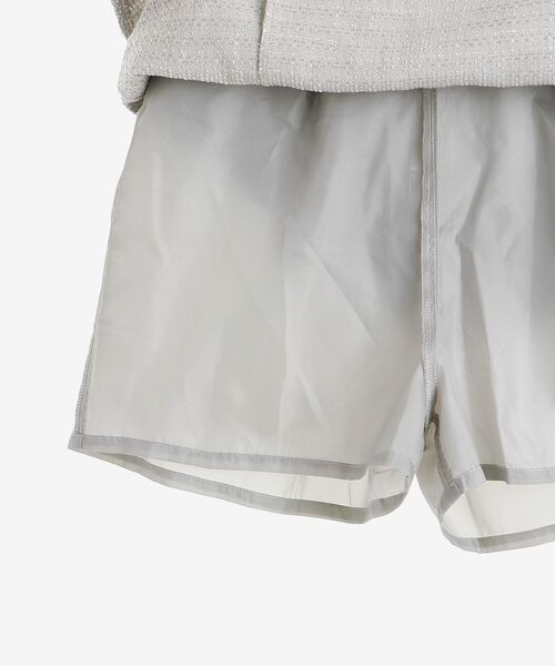 MAJESTIC LEGON（マジェスティックレゴン）の「クラシカルビットスカパン（その他パンツ・レディース・ホワイト系その他2/グレー系その他/ブラック・MEDIUM）」の5枚目の写真