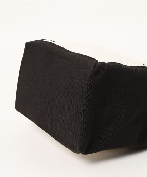 maison vert（メゾンヴェール）の「【撥水・多収納】ロゴ2WAYミニトート（トートバッグ・レディース・ブラック/キャメル・FREE）」の4枚目の写真