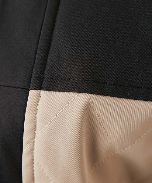 ear PAPILLONNER（イアパピヨネ）の「【SUM1 STYLE（スミスタイル）】キルティングショートジャケット（その他アウター・レディース・ブラック/ブルー・FREE）」の11枚目の写真