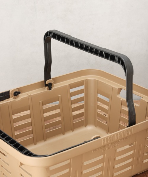 POST GENERAL（ポストジェネラル）の「POST GENERAL ヘビーデューティー バスケット かご（アウトドアグッズ・レディース・ブラック/ベージュ/グリーン・フリー）」の10枚目の写真