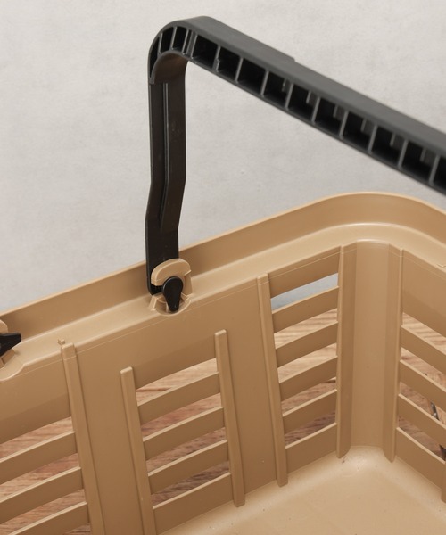 POST GENERAL（ポストジェネラル）の「POST GENERAL ヘビーデューティー バスケット かご（アウトドアグッズ・レディース・ブラック/ベージュ/グリーン・フリー）」の11枚目の写真