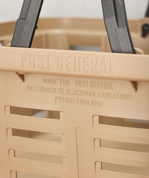 POST GENERAL（ポストジェネラル）の「POST GENERAL ヘビーデューティー バスケット かご（アウトドアグッズ・レディース・ブラック/ベージュ/グリーン・フリー）」の14枚目の写真
