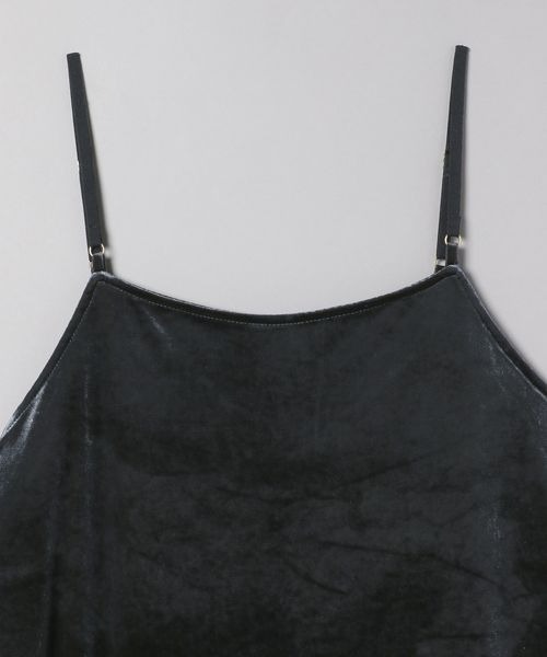 JEANASIS（ジーナシス）の「Iラインベロアキャミワンピース/162326（ワンピース・レディース・ブラウン/ベージュ/ネイビー・FREE）」の22枚目の写真