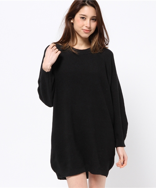 SLY（スライ）の「PIQUE MG OP-S（ワンピース・レディース・マルチ/ライトイエロー/ブラック/トップグレー/オフホワイト・2/1）」の3枚目の写真